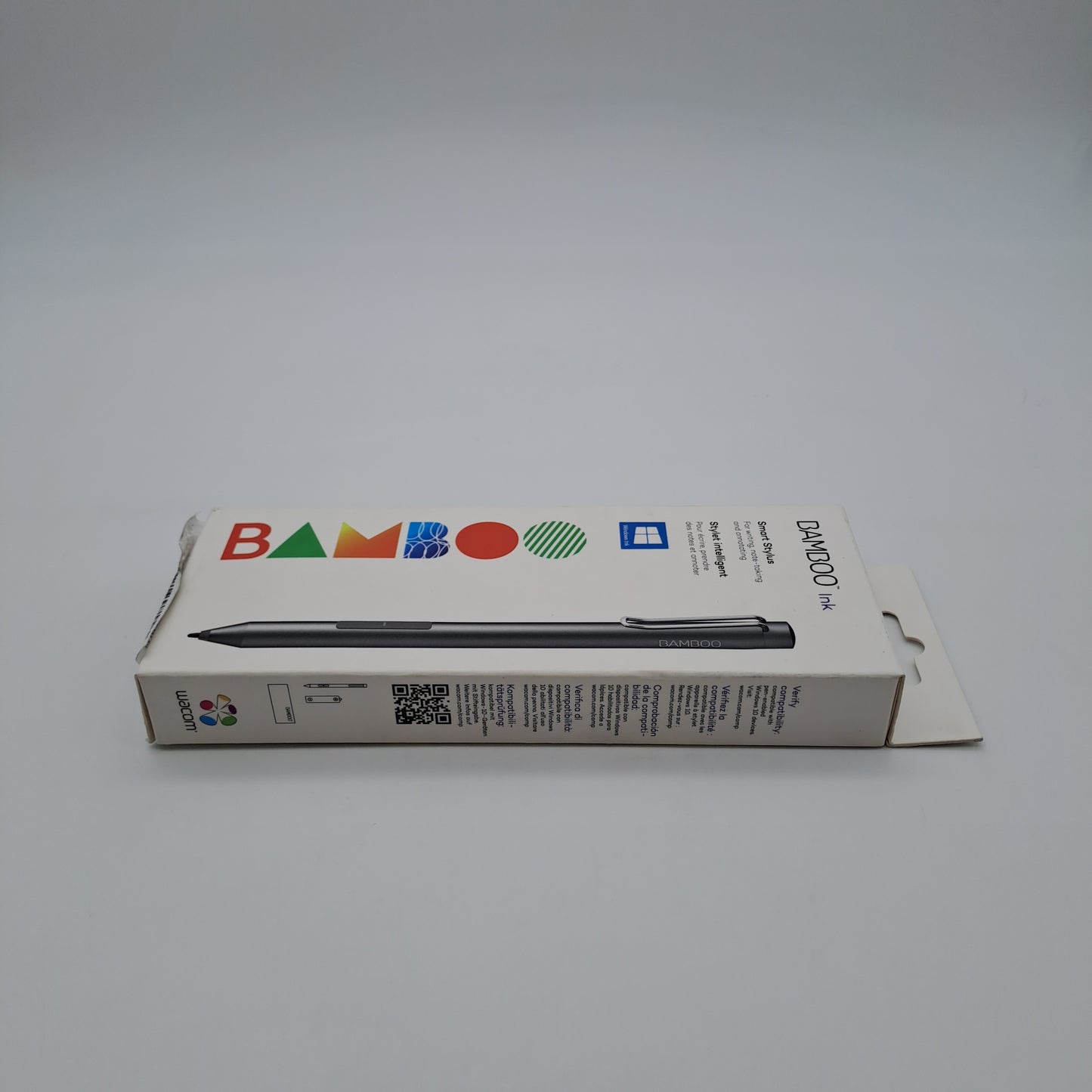 Wacom Bamboo Ink CS321 – Penna Digitale Attiva per Windows Ink con 4096 Livelli di Pressione