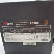 Itek BD600 – Alimentatore per PC 600W 80 Plus Bronze