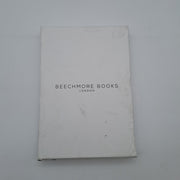 Beechmore Books Taccuino a Righe A5 – Blu Navy con Copertina Rigida in Pelle Vegana