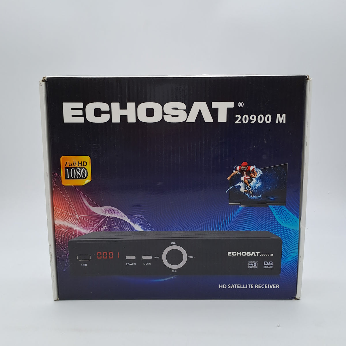 Echosat 20900 M – Ricevitore Satellitare HD DVB-S2 Full HD 1080p