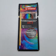 STABILOaquacolor ARTY – 12 Matite Colorate Acquarellabili