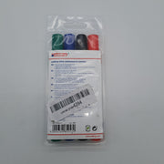 edding 663 Pennarelli per Lavagna Bianca 1-5 mm – Set 4 Colori Assortiti
