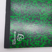 ACROPAQ Cartella da Disegno A3 34 x 45 cm Verde/Nero con Elastici e Dorso Espandibile