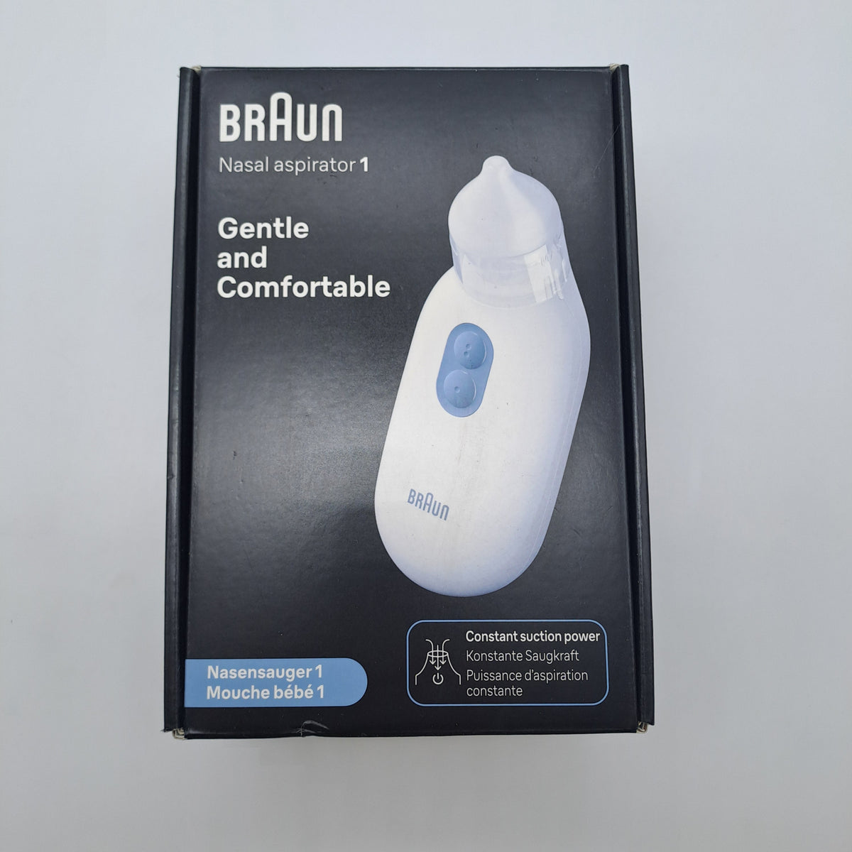 Braun Aspiratore Nasale 1 – Aspiratore Elettrico per Neonati e Bambini