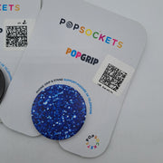 Bundle 3 PopSockets PopGrip Supporti Smartphone Intercambiabili – Basket, Fiori e Glitter Blu