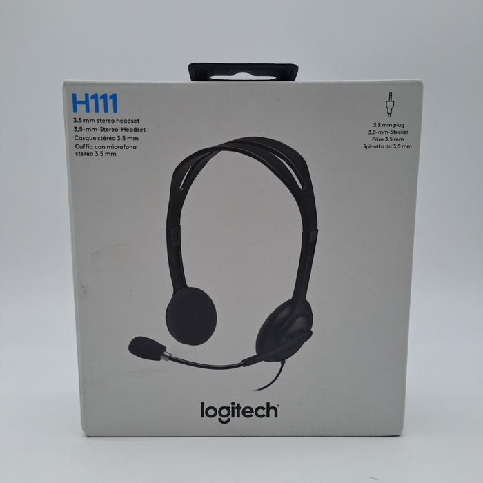 Logitech H111 Headset Stereo con Microfono