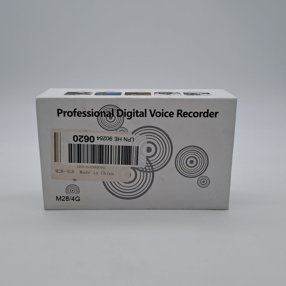 Registratore Vocale Digitale M28 – Memoria 4 GB