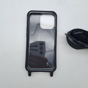 Cover Compatibile con iPhone 13 Pro 6,1" con Cordino Regolabile – Nero