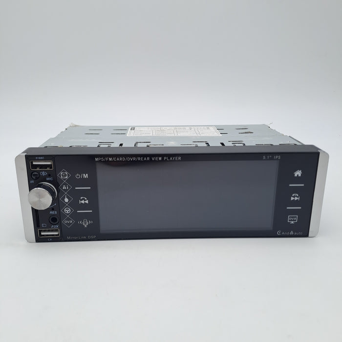 CAMECHO Autoradio 1 DIN MP5 con Display 5,1" IPS