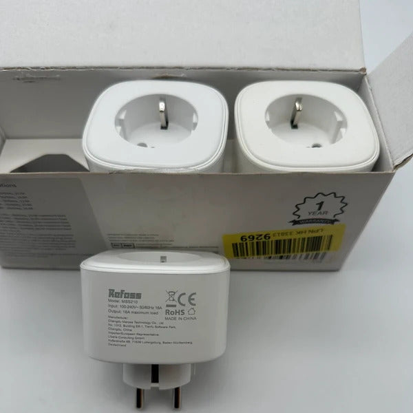 Refoss MSS210 – Set 3 Prese Smart Wi‑Fi 16 A con Alexa e Google Assistant
