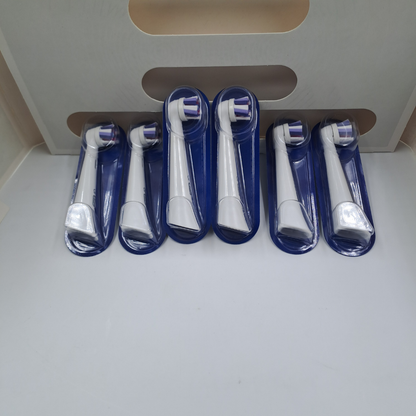 Oral-B iO Radiant White – Confezione da 6 Testine Bianche
