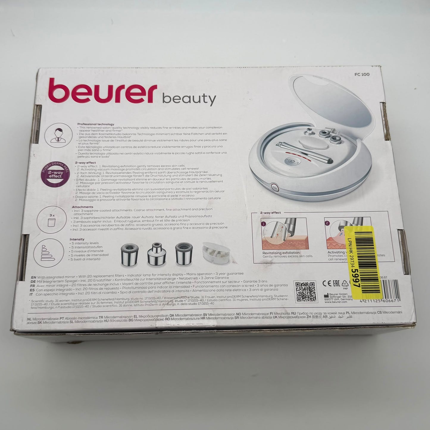 Beurer Beauty Pureo Derma Peel FC 100