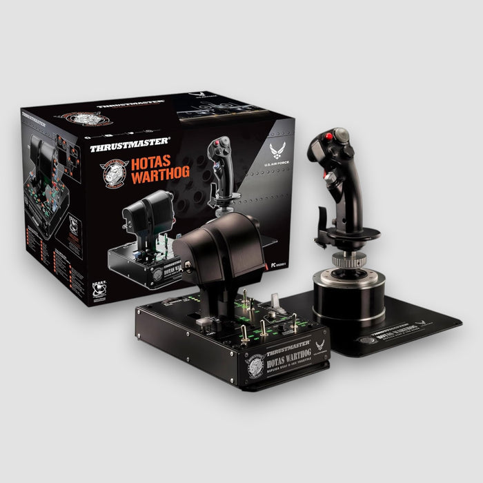 Thrustmaster HOTAS Warthog – Joystick et double manette des gaz