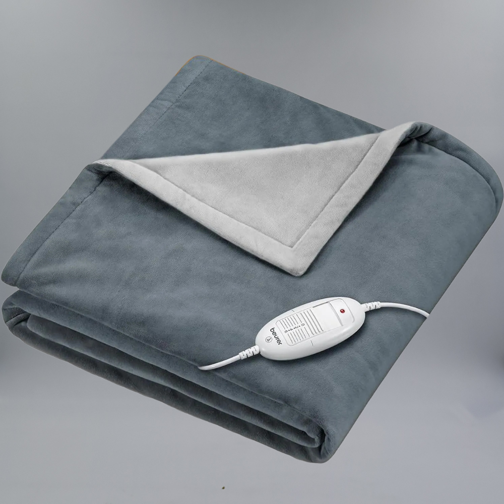 Beurer Wellbeing HD 75 Cosy – Termocoperta Dark Grey