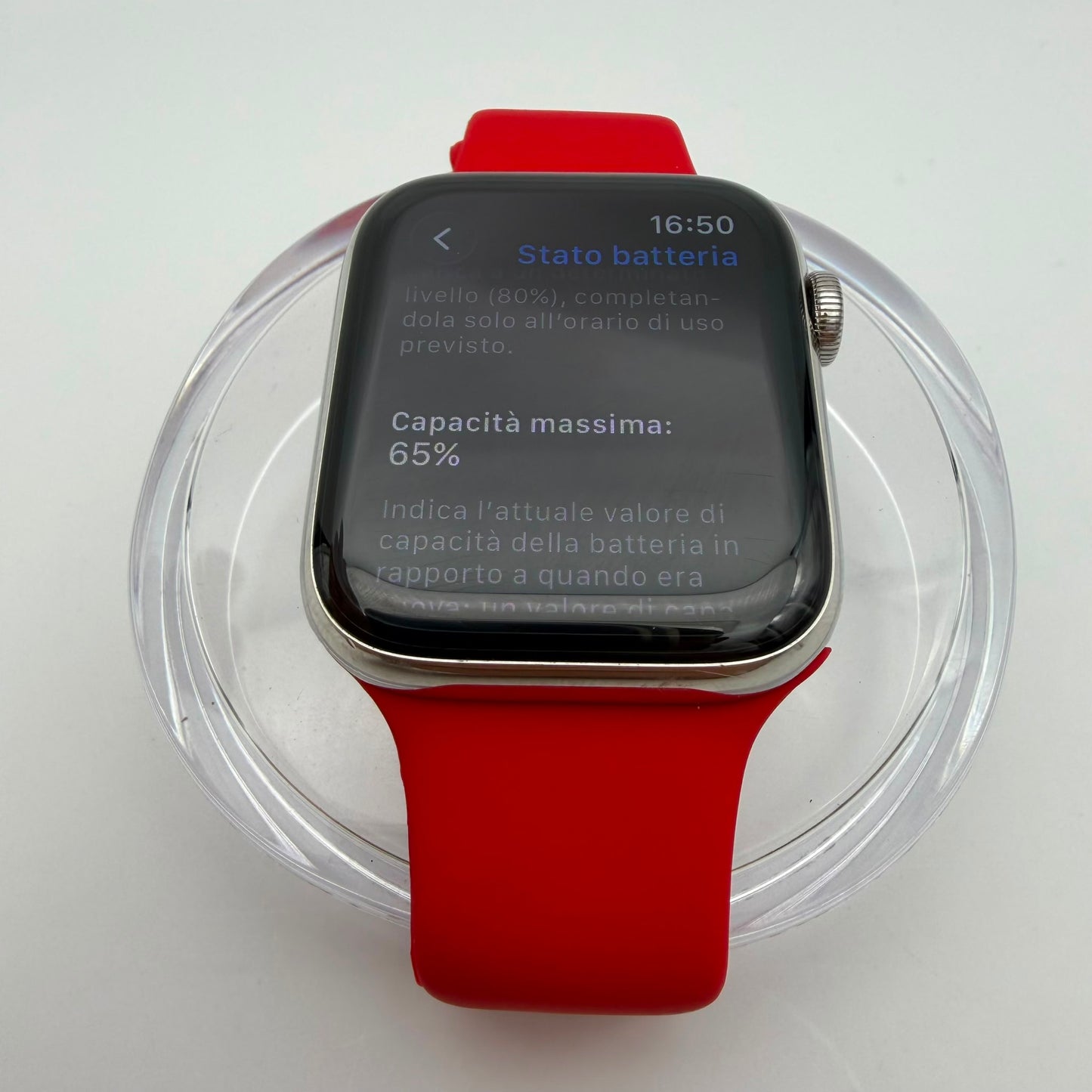 Apple Watch Series 6 44mm GPS + Cellular - Stainless Steel Case