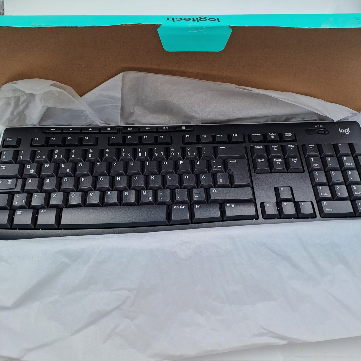 Tastiera wireless Logitech K270