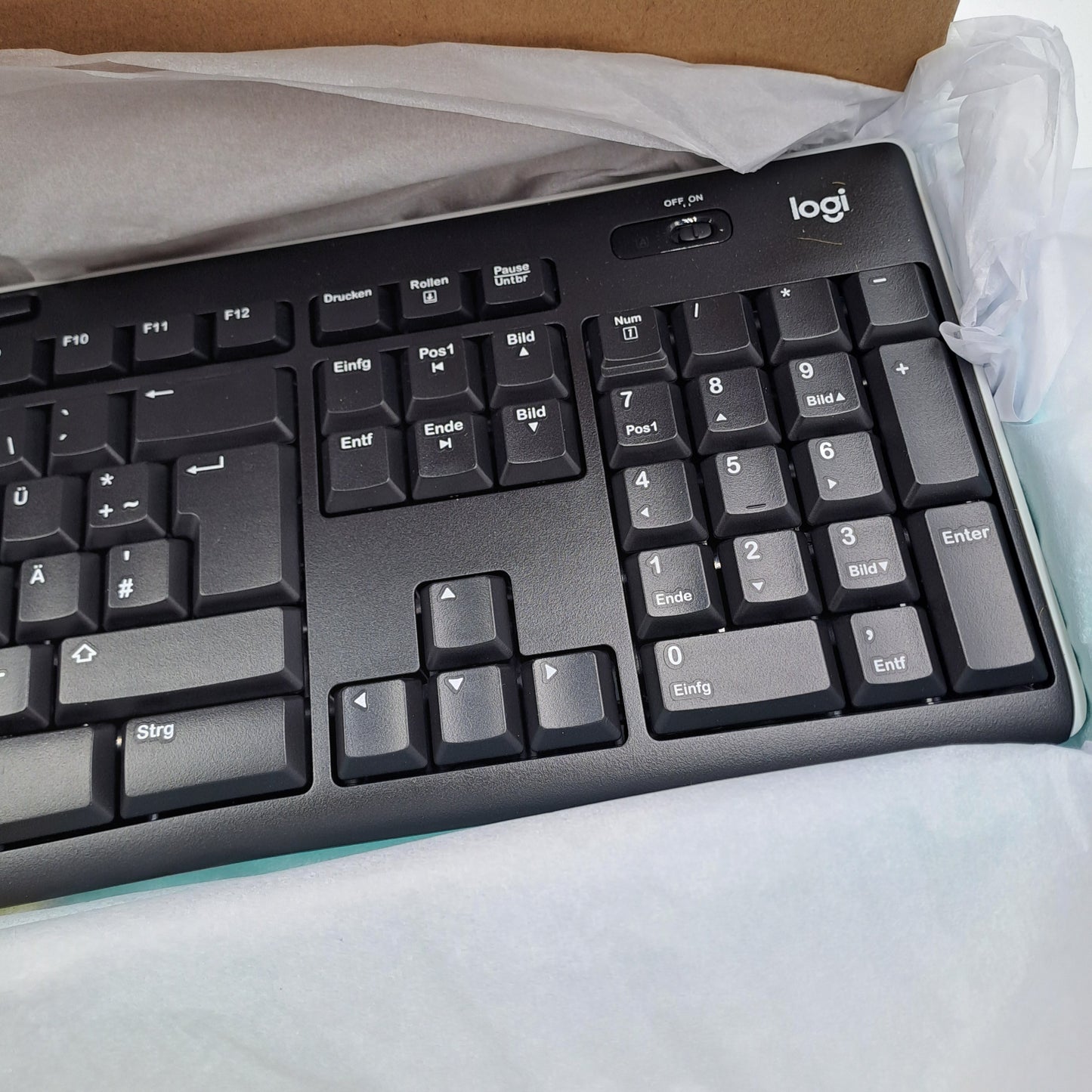 Tastiera wireless Logitech K270