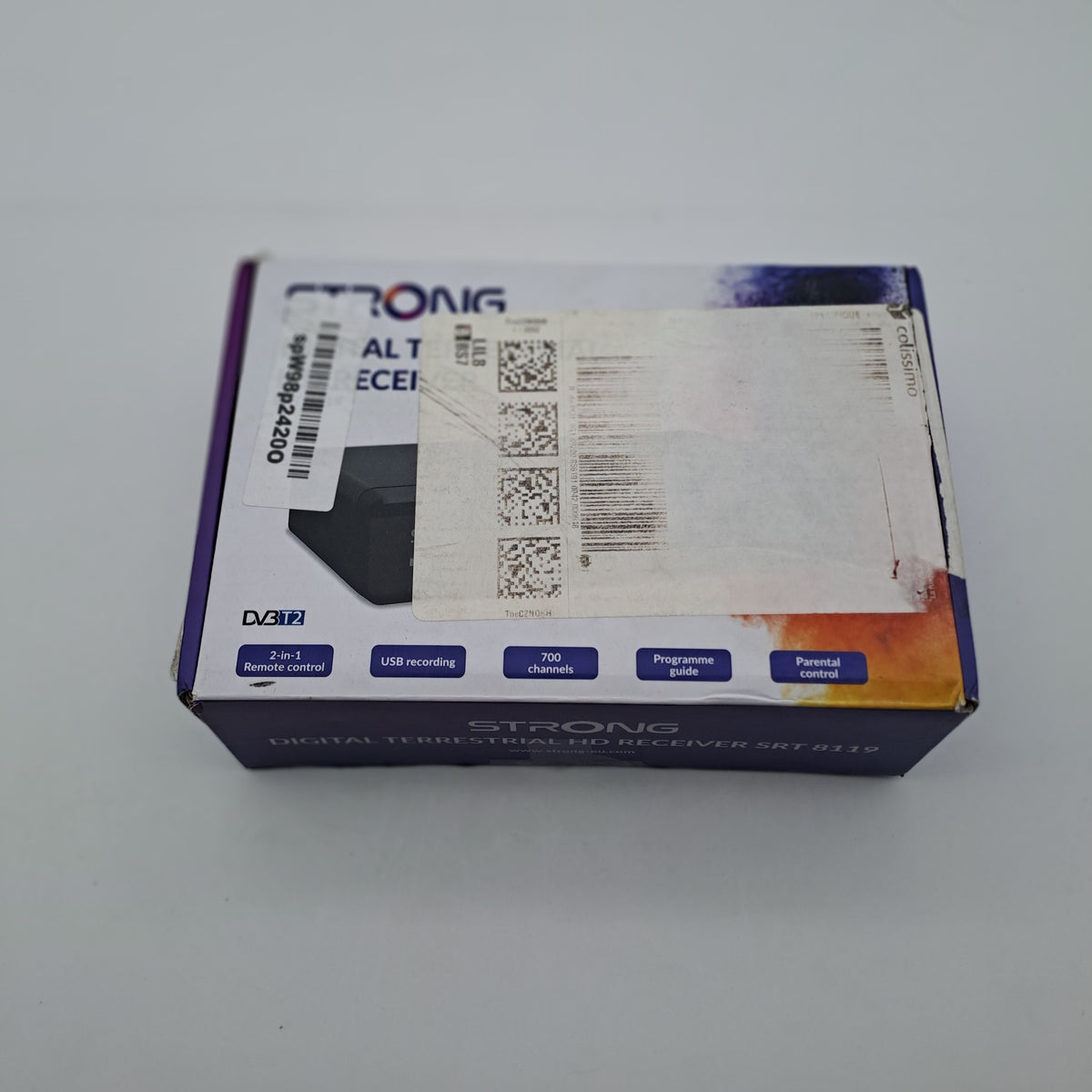 STRONG SRT 8119 Decoder Digitale Terrestre DVB-T2 Full HD HEVC H.265