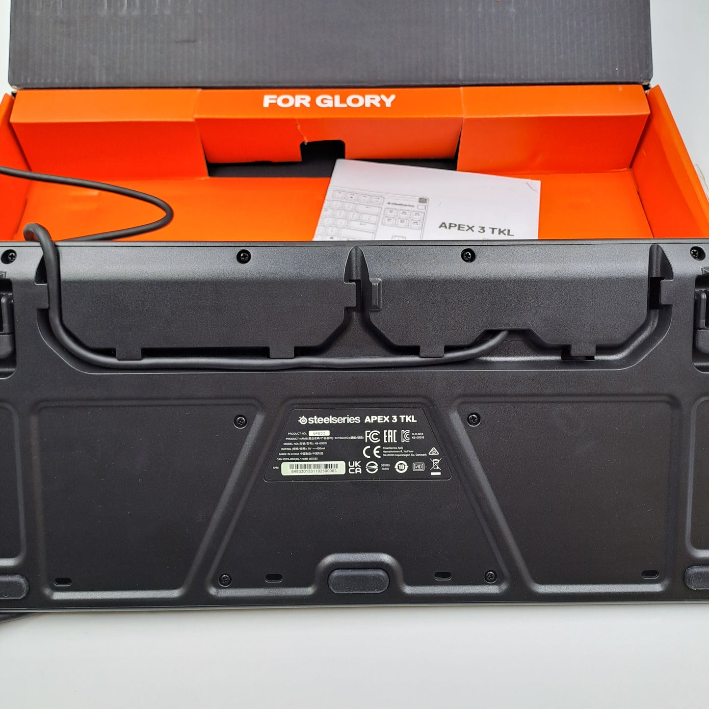 SteelSeries Apex 3 TKL Tastiera Gaming