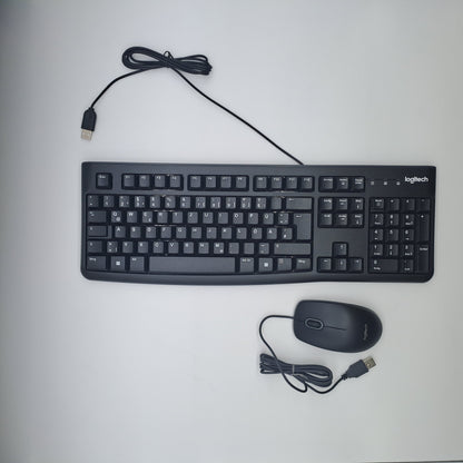 Logitech MK120 Combo Teclado y Ratón con Cable