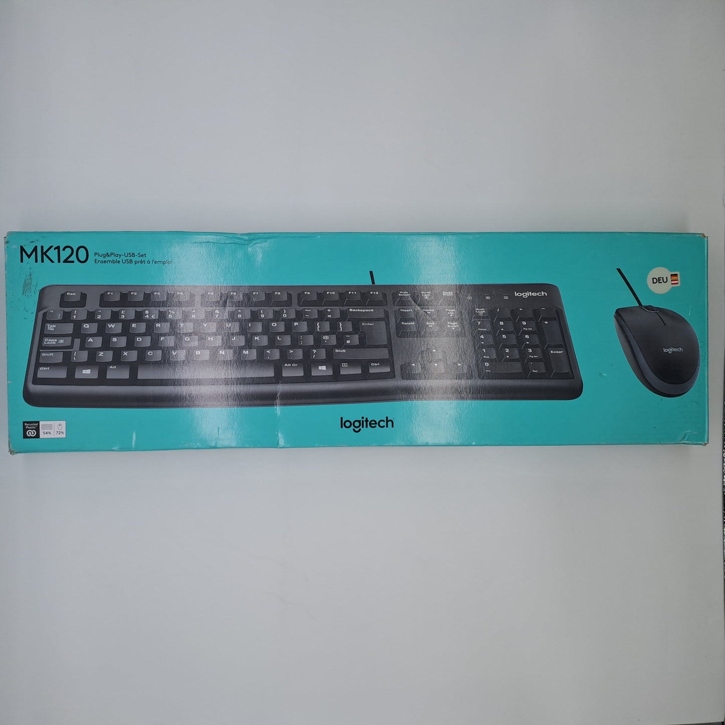 Logitech MK120 Combo Teclado y Ratón con Cable