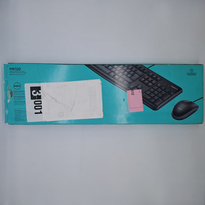 Logitech MK120 Combo Teclado y Ratón con Cable