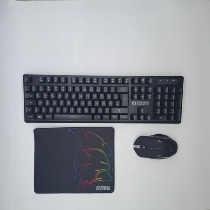 Clavier + Souris Empire Gaming Armor RF800 Pack de jeu sans fil