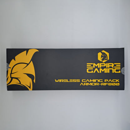 Clavier + Souris Empire Gaming Armor RF800 Pack de jeu sans fil
