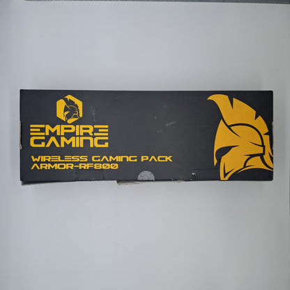 Clavier + Souris Empire Gaming Armor RF800 Pack de jeu sans fil