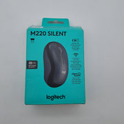 Logitech M220 Silent Mouse Wireless 2.4 GHz 1000 DPI – Nero