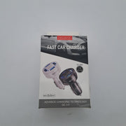 4 Ports Chargeur Voiture USB Téléphone Portable, Chargeur Allume-Cigare Accessoires Compatible avec Tablette, iPhone, Samsung