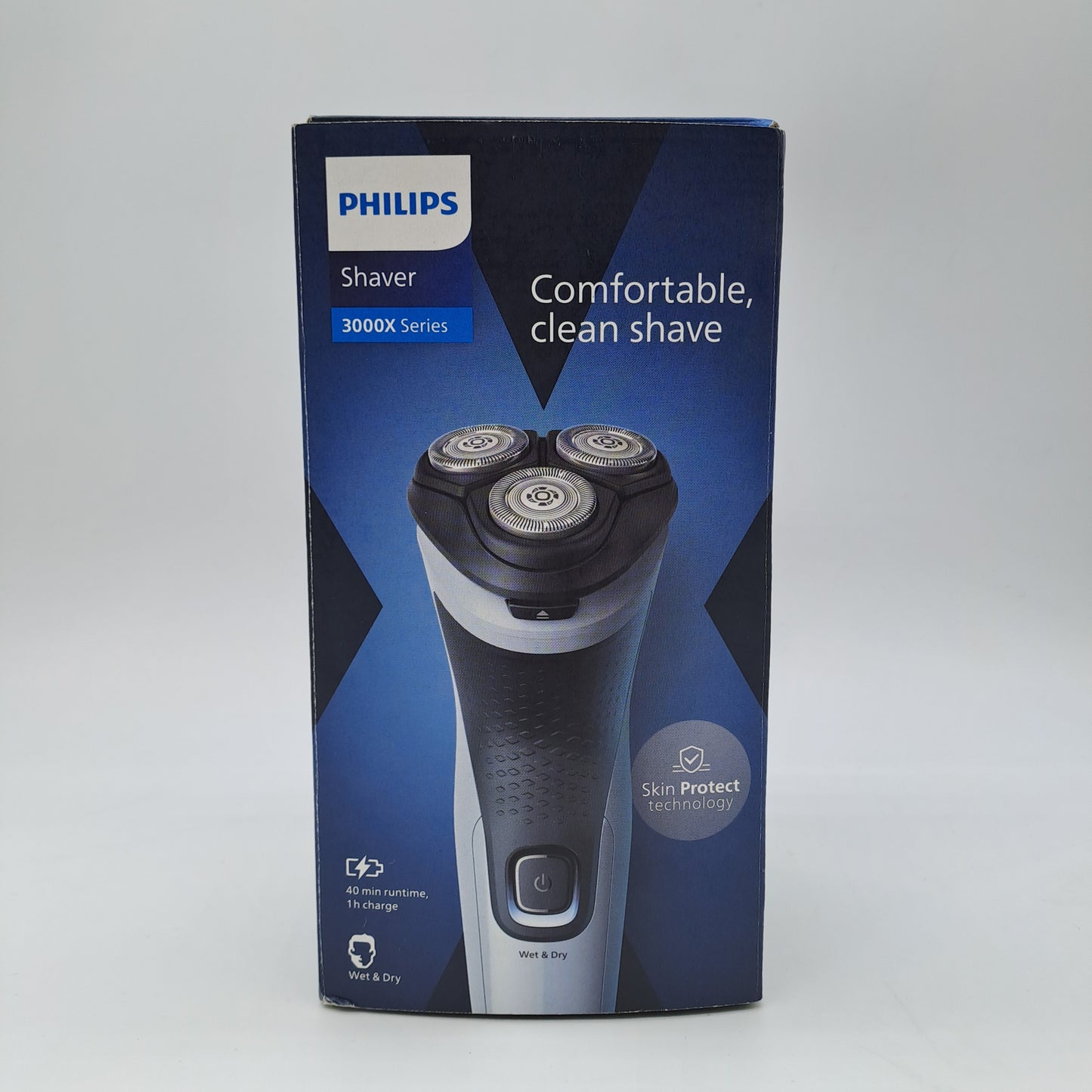 Philips Shaver 3000X Series – Rasoio elettrico Wet & Dry