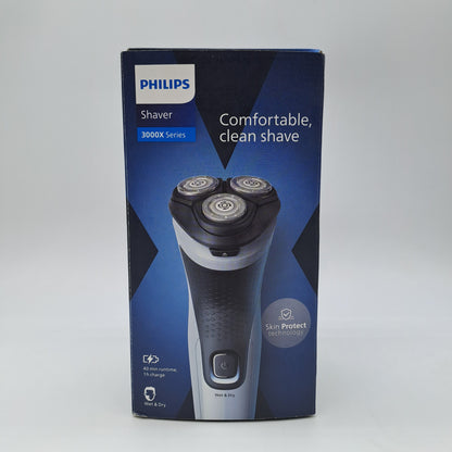 Philips Shaver 3000X Series – Rasoio elettrico Wet & Dry