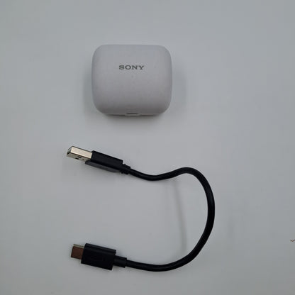 Sony LinkBuds True Wireless Bluetooth – Auricolari Wireless con Custodia di Ricarica (Bianco)