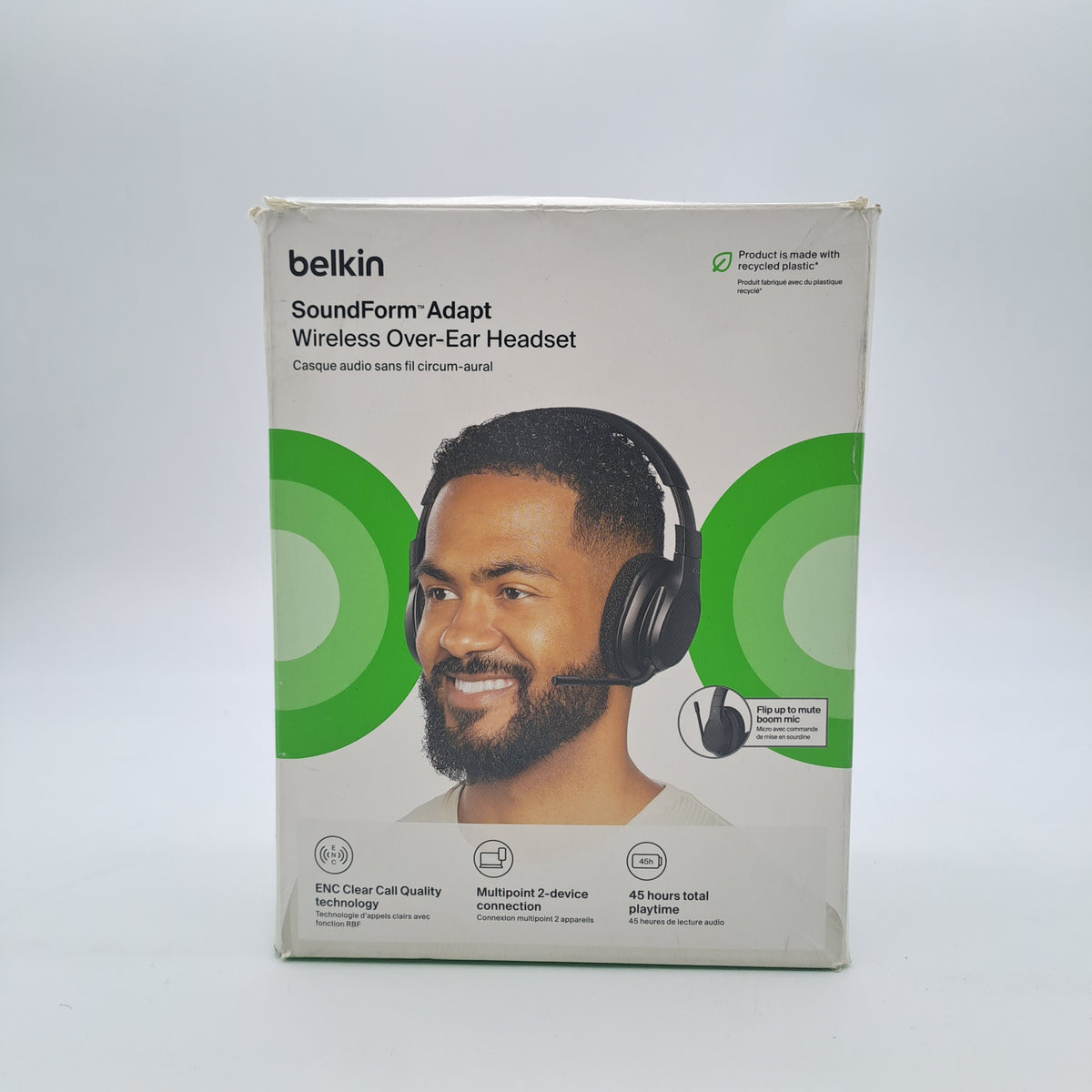 Belkin SoundForm Adapt Over-Ear Wireless Headphones