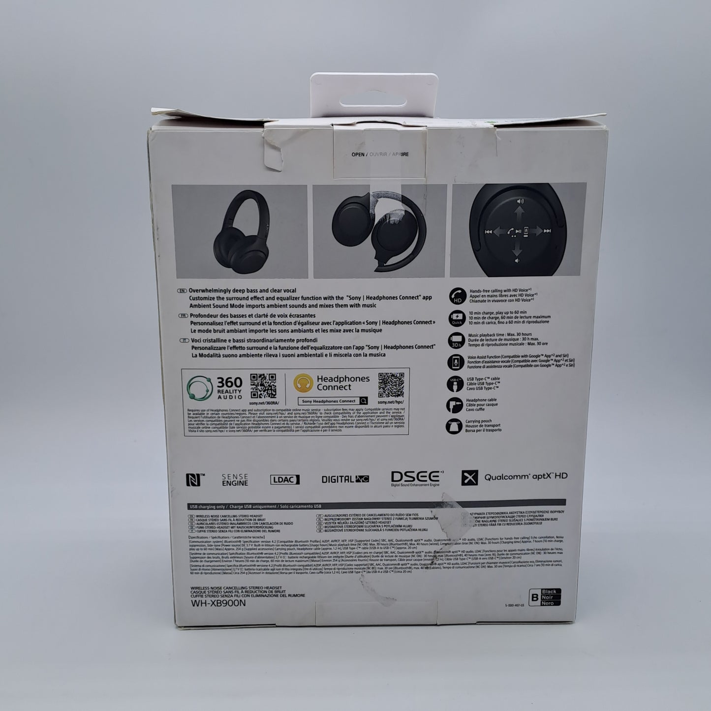 Sony WH-XB900N