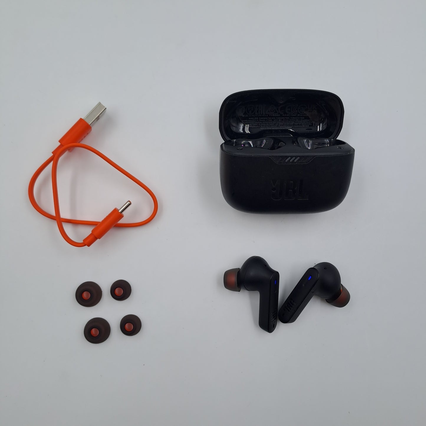 JBL Tune 230NC TWS Auricolari Wireless Bluetooth con Custodia di Ricarica - Nero