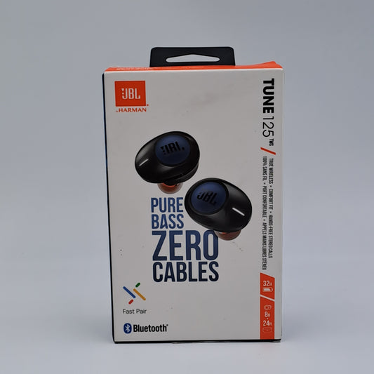 JBL Tune 125 TWS True Wireless Bluetooth Earphones with Pure Bass and Charging Case