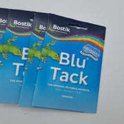 Bostik Blu Tack 801103 Adesivo Riutilizzabile Blu – Lotto 8 Confezioni