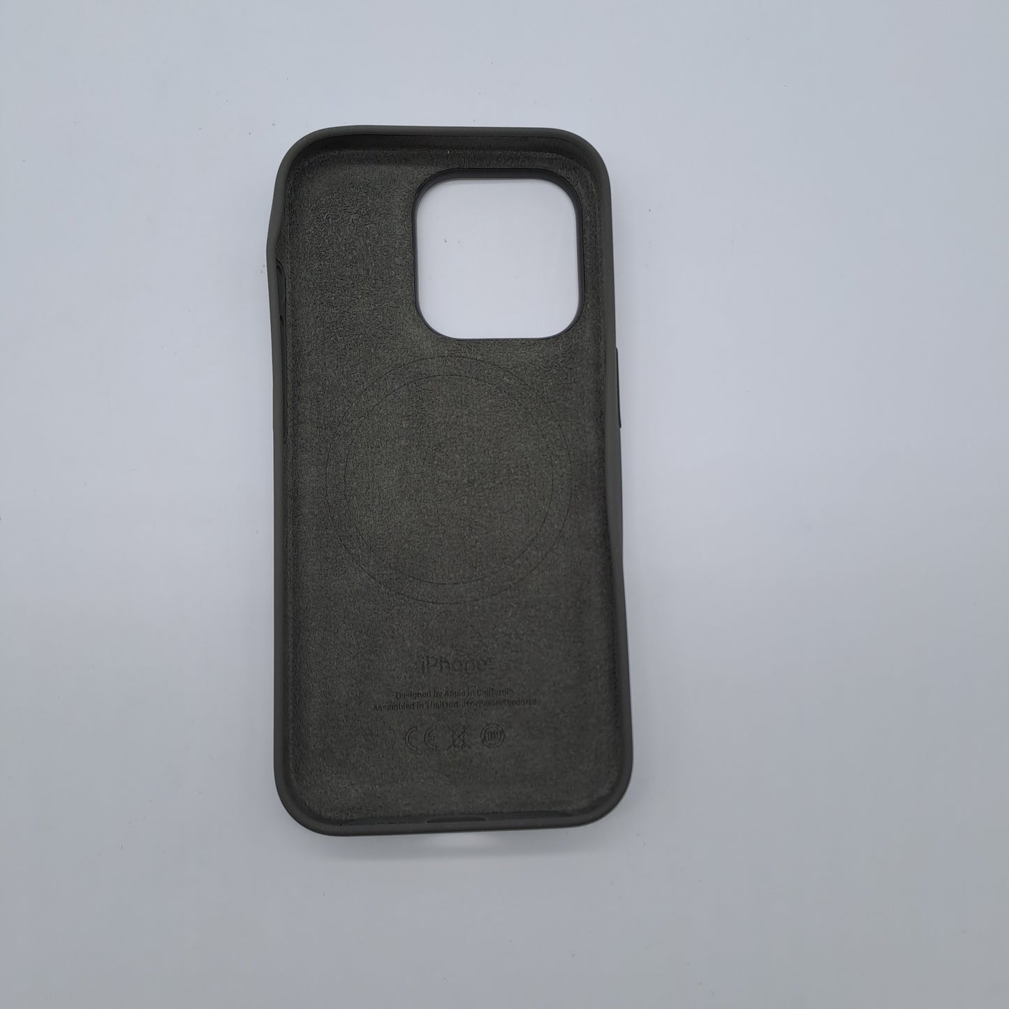 Coque en silicone pour Apple iPhone 15 Pro