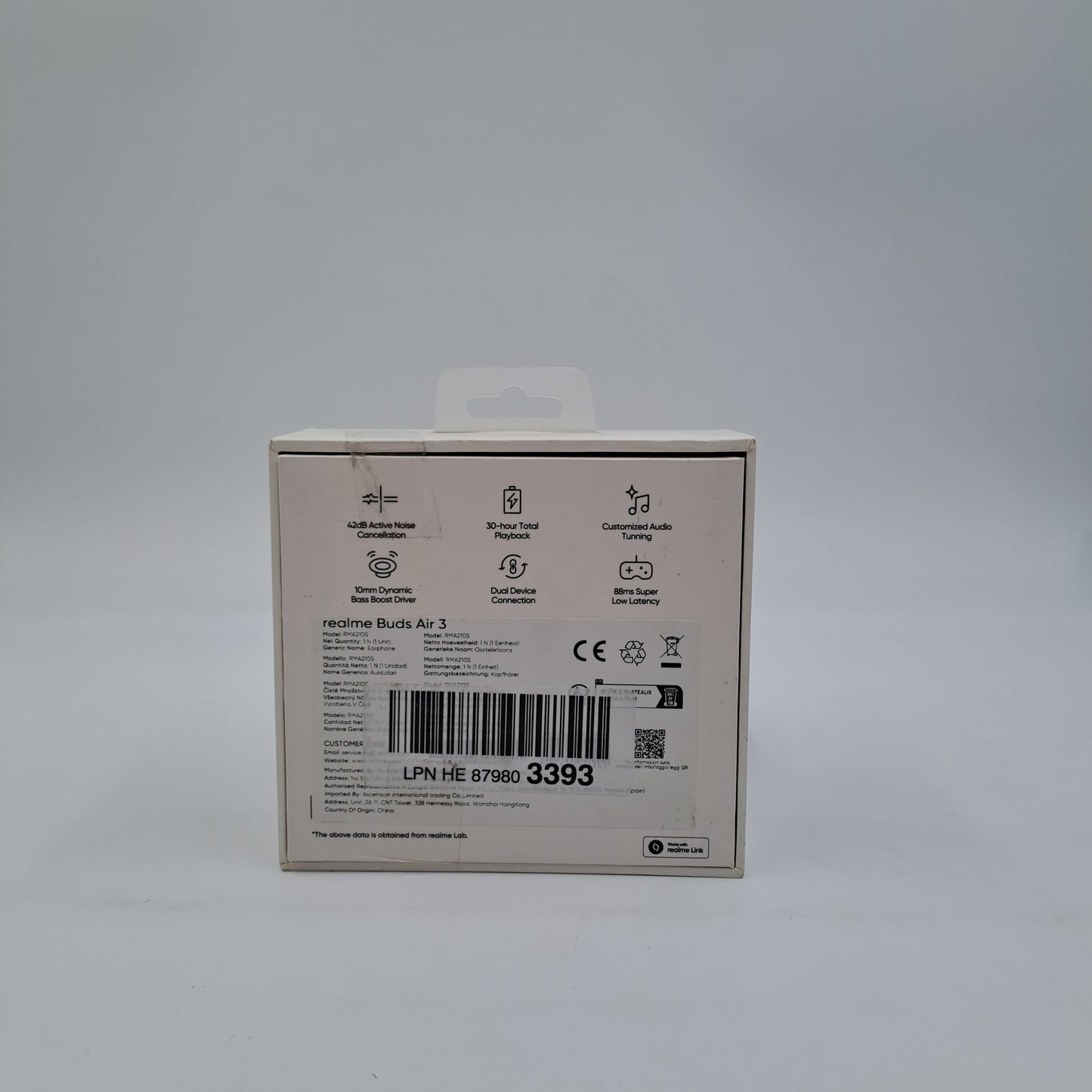 Realme Buds Air 3 – True Wireless Bluetooth Earphones