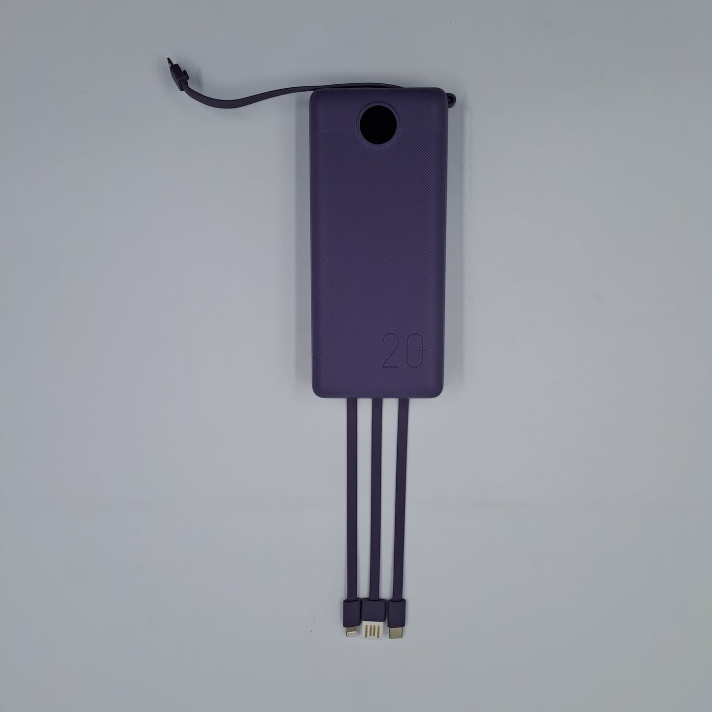 USB-C Power Bank 20W – VRURC (purple)