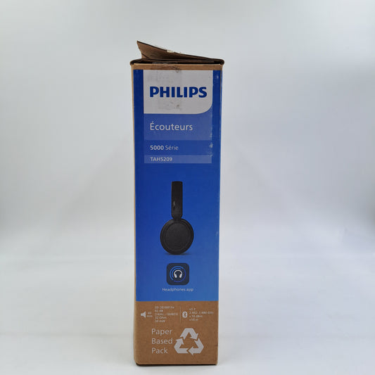 Philips TAH5209BK – Cuffie Wireless Bluetooth Over-Ear (5000 Series)