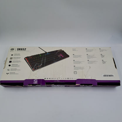 Cooler Master SK652 – Teclado mecánico de tamaño completo y perfil bajo