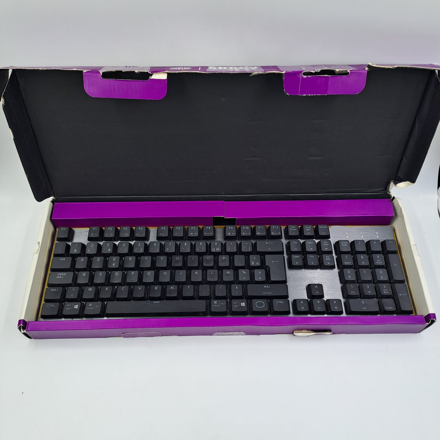Cooler Master SK652 – Teclado mecánico de tamaño completo y perfil bajo