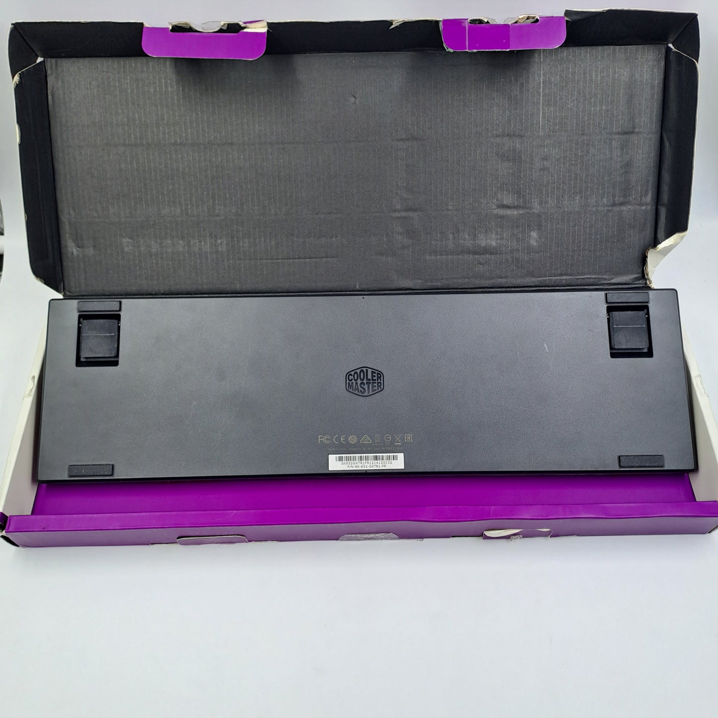 Cooler Master SK652 – Teclado mecánico de tamaño completo y perfil bajo