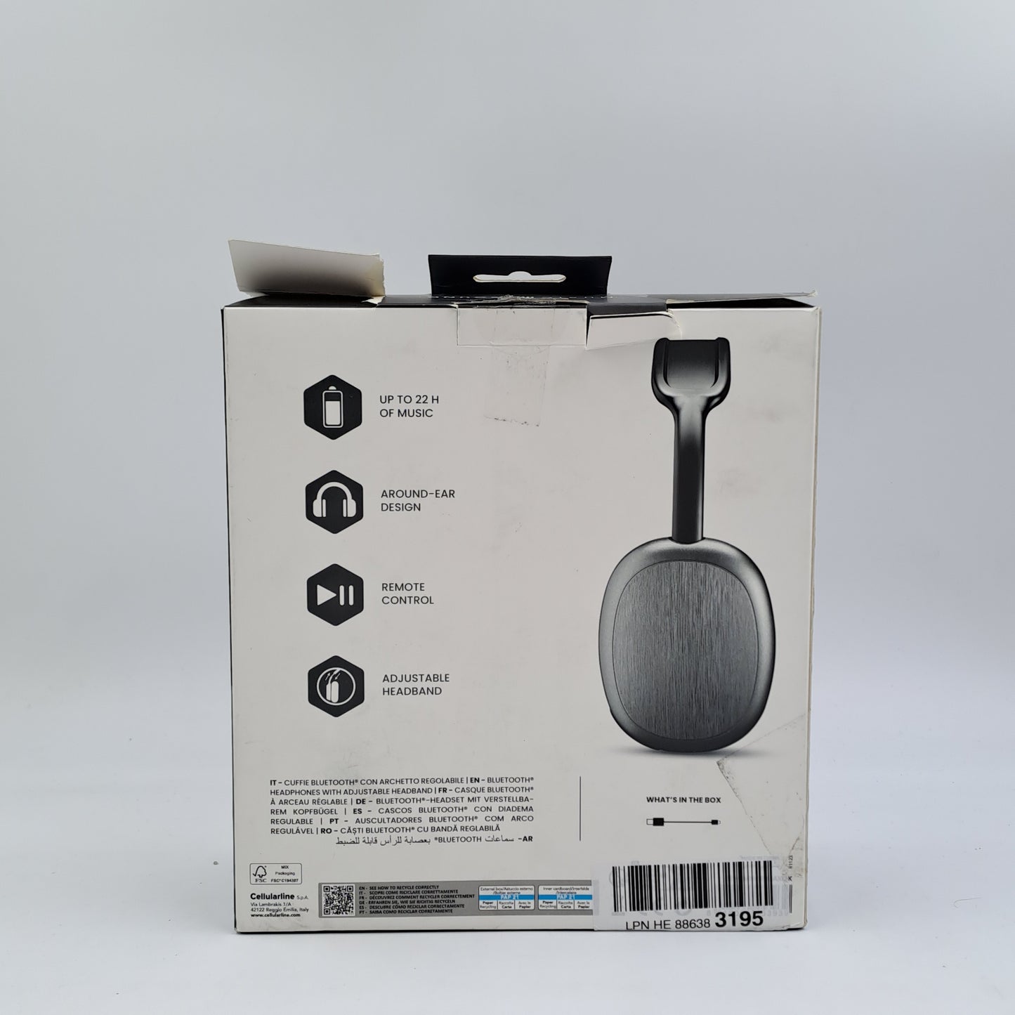 Music Sound Maxi 2 – Wireless Bluetooth Over-Ear Headphones