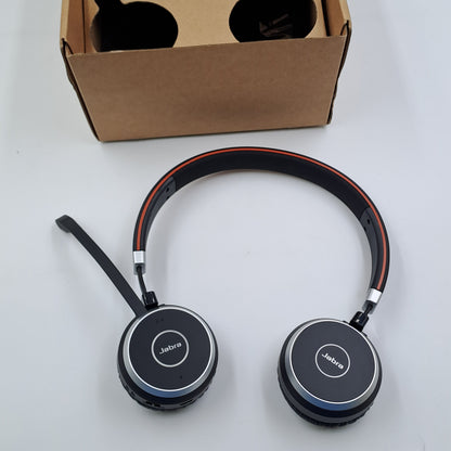 Jabra Evolve 65 SE – Cuffia Wireless con Base di Ricarica