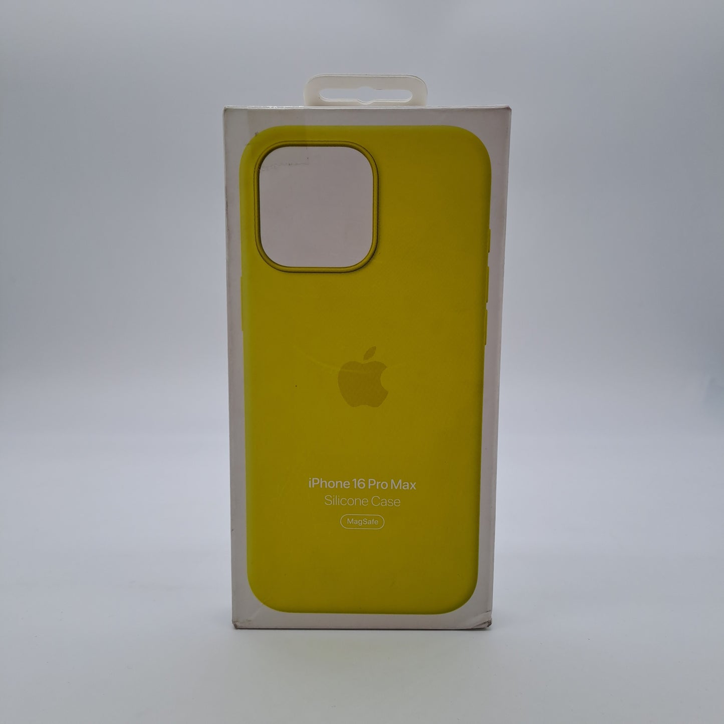 Apple iPhone 16 Pro Max Silicone Case con MagSafe Gialla