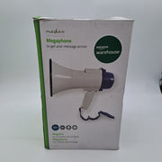 Nedis MEPH150WT Megafono 10W 250 m con Sirena e Registrazione